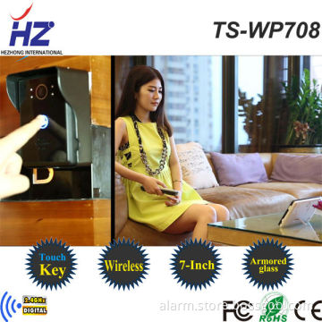 Wireless unlock control Tamper alarm 100 pcs photos store vdp intercom, intercom system